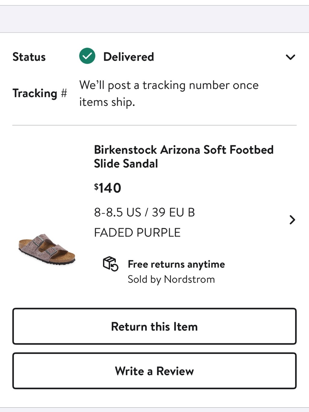 Birkenstock Women’s 39 Suede Fig color - Picture 6 of 6